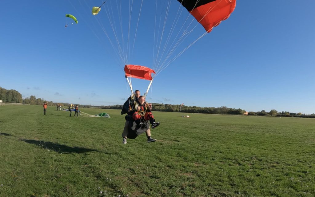 handi fly pres de Lyon avec un moniteur diplomé