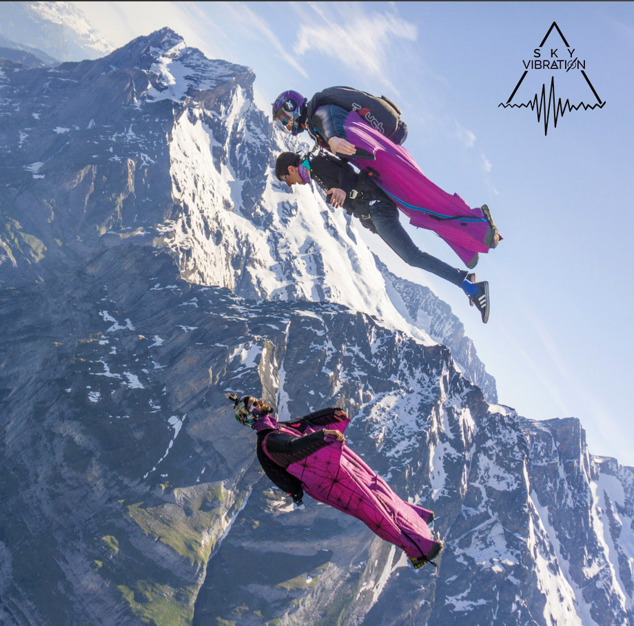 film de wingsuit en tandem