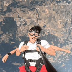 ciel d'aventure saut en parachute